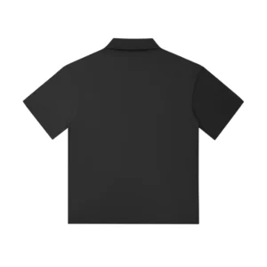 contrast tape crewneck cotton t shirt