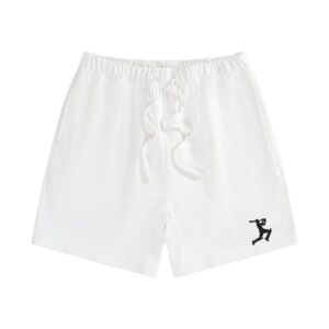 Home pure white shorts