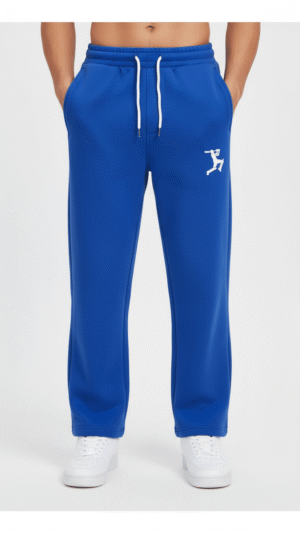 royal blue joggers bold lifestyle tracksuit bottoms