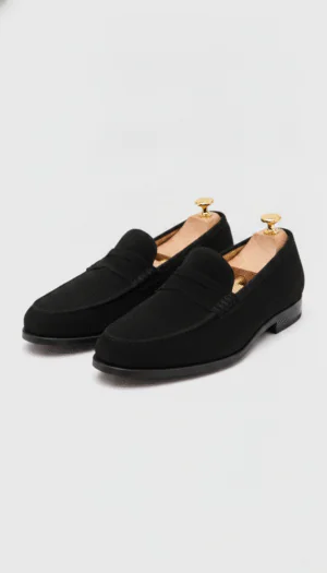 suede loafers