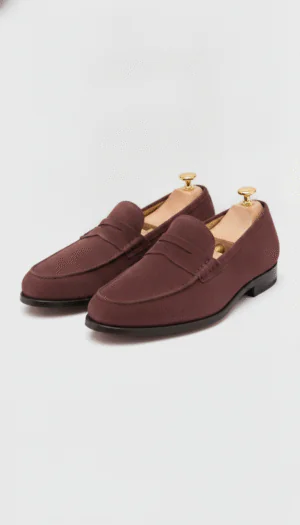 suede loafers